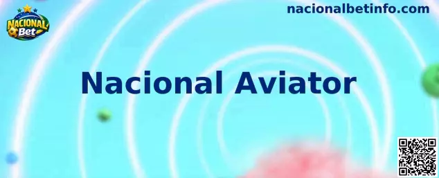 Interface ilustrativa do Nacional Aviator