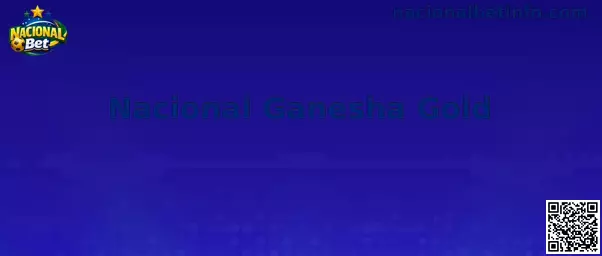 Tela ilustrativa do jogo Nacional Ganesha Gold