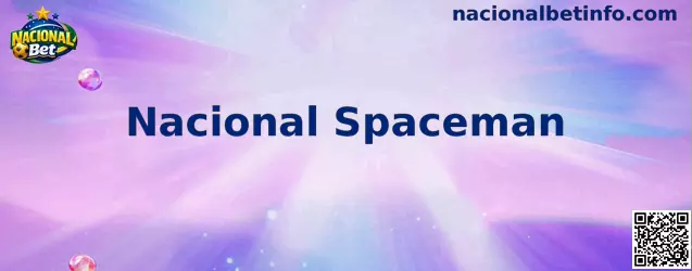 Interface do jogo Nacional Spaceman com o astronauta voando