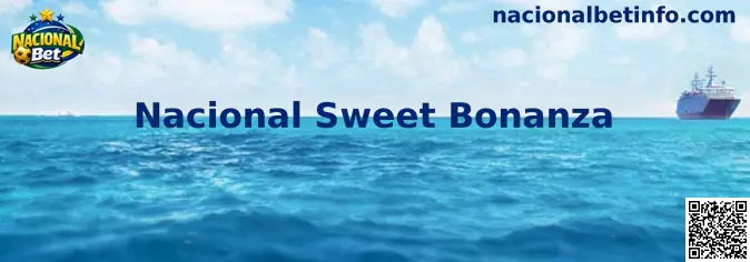 Interface ilustrativa do Nacional Sweet Bonanza