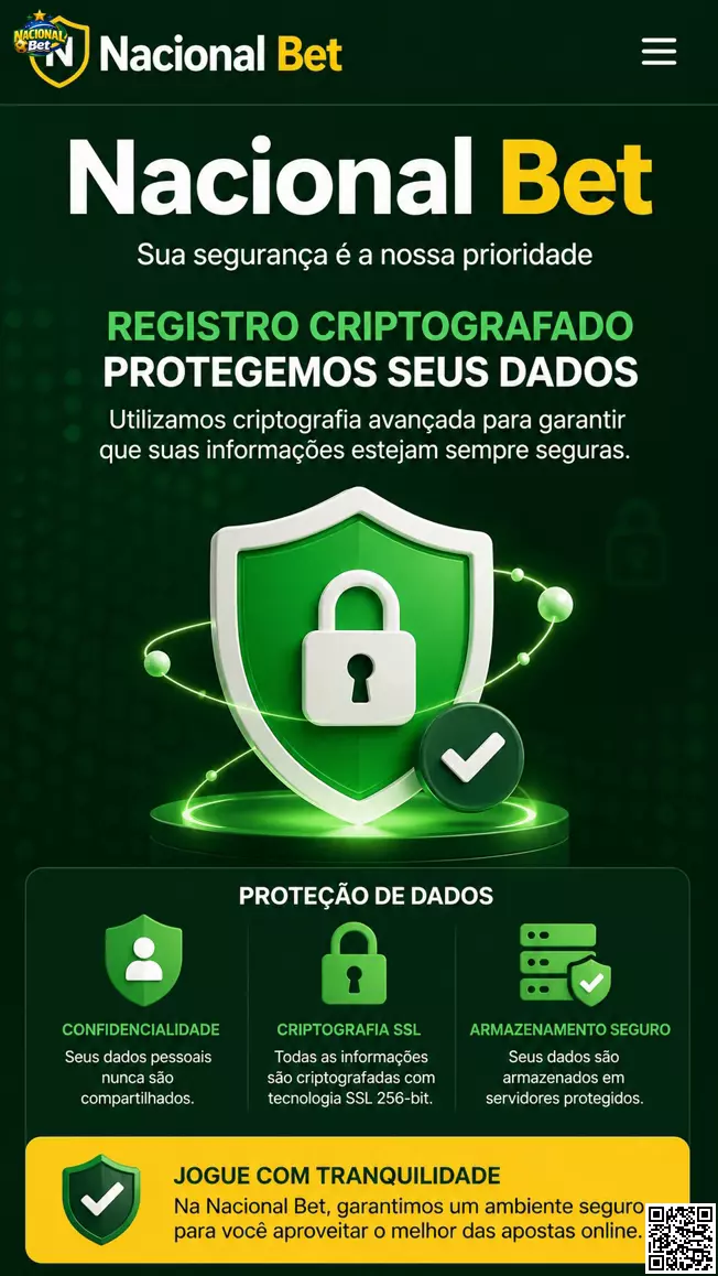 Cadastro seguro Nacional Bet