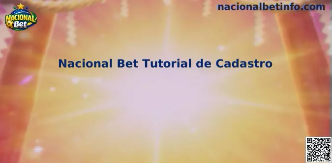 Tutorial de Cadastro Nacional Bet